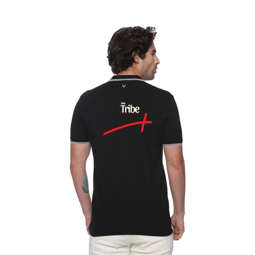 Allen Solly Polo T-shirt Men- Black